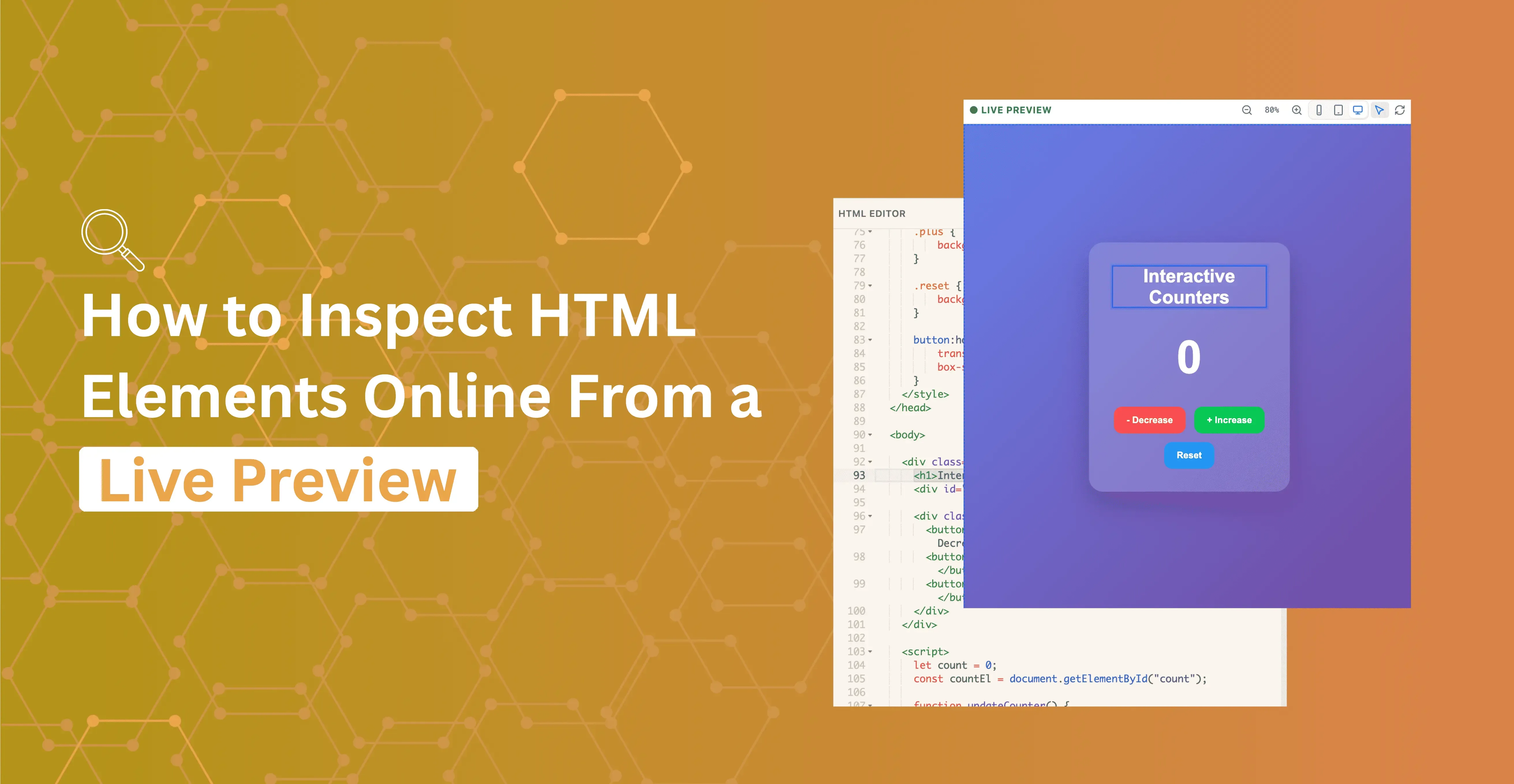 How to Inspect HTML Elements Online From a Live Preview