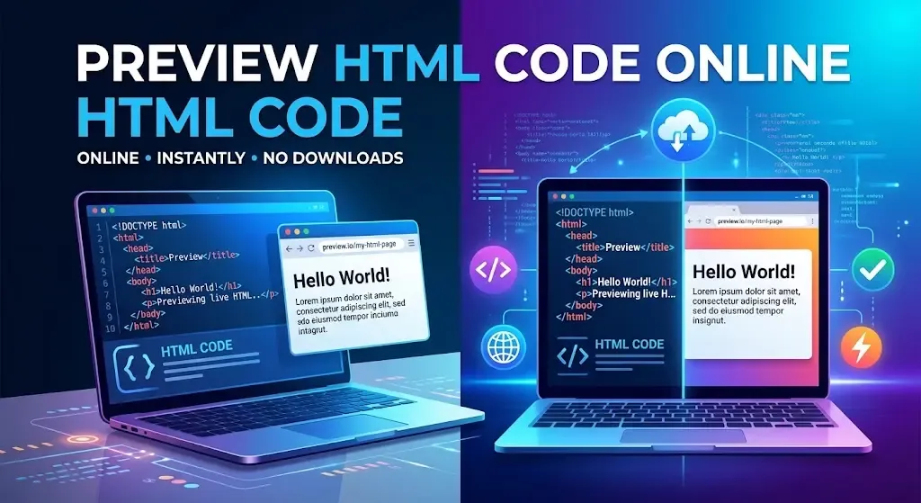 How to Preview HTML Code Online Without Downloading Software