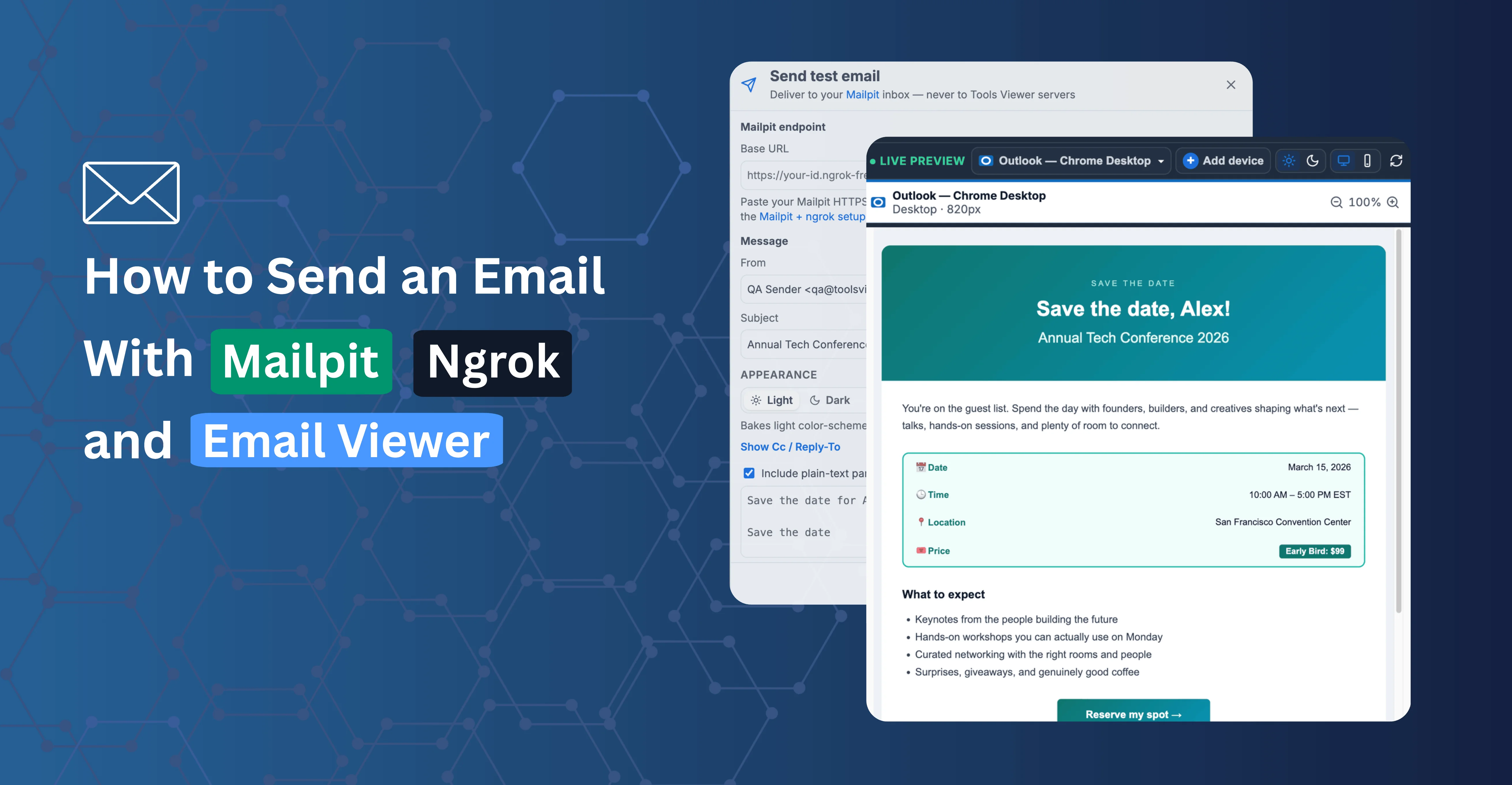 How to Send a Test Email With Mailpit, ngrok, and Email Viewer