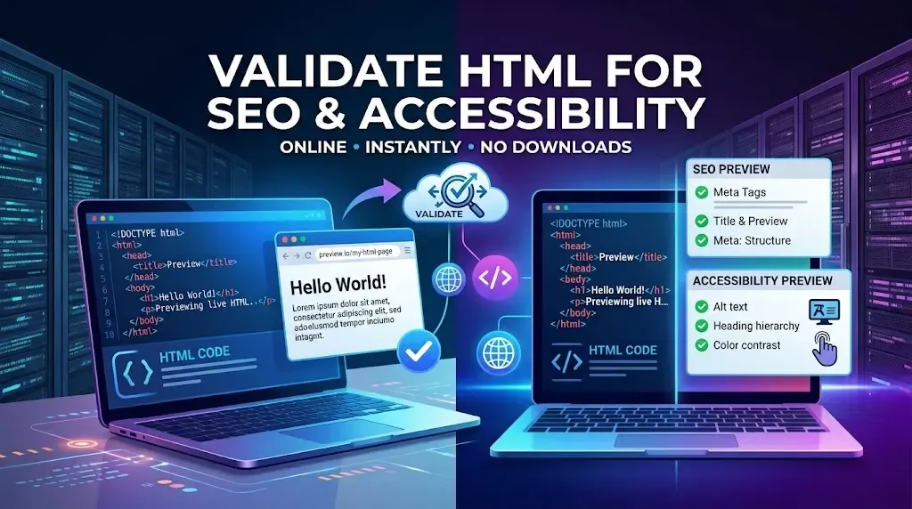 How to Validate HTML for SEO and Accessibility Errors